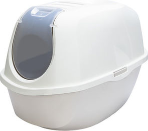 Karlie Katzentoilette Eco Smart Haubentoilette aus Kunststoff Grau – Bild 1 von 3
