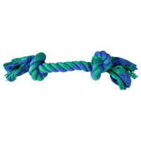 Produktbild von Karlie Kauseil Kauspielzeug mit 2 Knoten aus Baumwolle multicolor XL