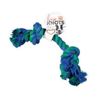 Produktbild von Karlie Kauseil Tau Kauspielzeug für Hunde Bunt Größe M - 25 cm