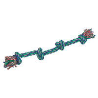 Produktbild von Karlie Kauseil Tauspielzeug aus Baumwolle multicolor mit 4 Knoten