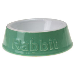 Karlie Keramik Futternapf für Kaninchen und Nagetiere Grün 180 ml - 180 ml – Bild 1 von 3