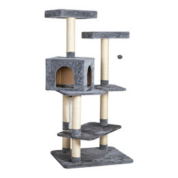 Produktbild von Karlie Kingdom Kratzbaum für Katzen in Grau mit Sisal