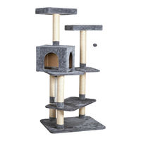 Produktbild von Karlie Kingdom Kratzbaum für Katzen in Grau mit Sisal