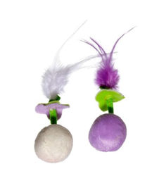Karlie Kitty Kidz First Toy Plüsch-Catnip-Spielzeug für Kitten bunt 10 cm – Bild 1 von 2