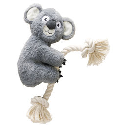 Karlie Kletter Koala Hundespielzeug aus Plüsch in Grau – Bild 1 von 2