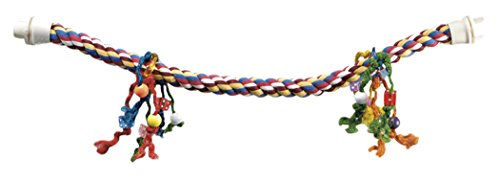 Karlie Kletterseil aus Baumwolle für Papageien in Bunt 80 x 3 cm – Bild 1 von 2