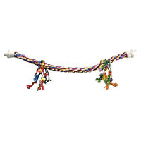 Produktbild von Karlie Kletterseil aus Baumwolle für Papageien in Bunt 80 x 3 cm