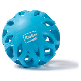 Karlie Koko Gummispielball für Hunde blau mittelgroß - 1 Stk. – Bild 1 von 6