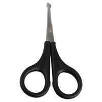 Produktbild von Karlie Krallenschere für Nager aus Edelstahl in Schwarz mit abgerundeter Spitze 9x5,5cm