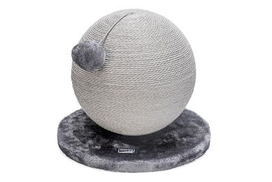 Karlie Kratzball Bolly Kratzbaum Grau 30,5 x 30,5 x 28 cm – Bild 1 von 13