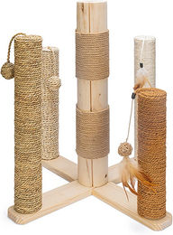 Produktbild von Karlie Kratzbaum Alva für Katzen aus Holz in Natur Beige Braun