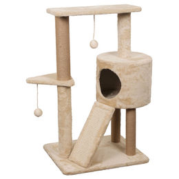 Produktbild von Karlie Kratzbaum Paradise für Katzen aus Plüsch in Beige