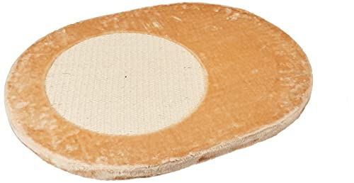 Karlie Kratzbrett Banana Leaf III für Katzen in Beige aus Plüsch 77,5x57,5cm – Bild 1 von 2