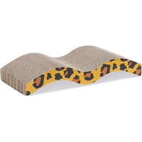 Produktbild von Karlie Kratzbrett für Katzen aus Pappe mit Leopard-Design 40x19cm