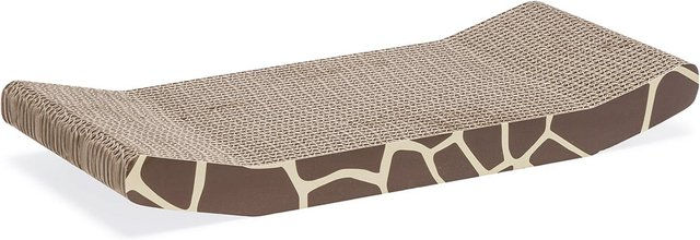 Karlie Kratzbrett Giraffe aus Karton für Katzen mit Catnip 43,5x21,5cm – Bild 1 von 4