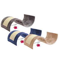 Produktbild von Karlie Kratzbrett Kitty Wave aus Sisal für Katzen 54 x 36 x 15 cm bunt - 360 g