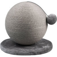 Produktbild von Karlie Kratztonne Bolly Kratzball aus Seil Grau Ø 30,5 x 28 cm
