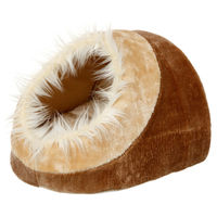 Produktbild von Karlie Kuschelhöhle Mandy Hund Welpe Plüsch Braun-Beige Klein
