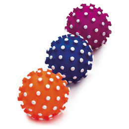 Karlie Latex Igelball für Hunde 9 cm farblich sortiert - 1 Stk. – Bild 1 von 3