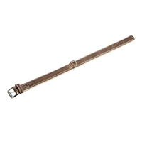 Produktbild von Karlie Leder Halsband Comfort Grau Größe L - 1 Stk.