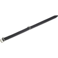 Produktbild von Karlie Lederhalsband Schwarz Größe M wasserabweisend