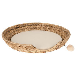 Produktbild von Karlie Liegekorb rund Banana Leaf für Kratzbäume in Beige