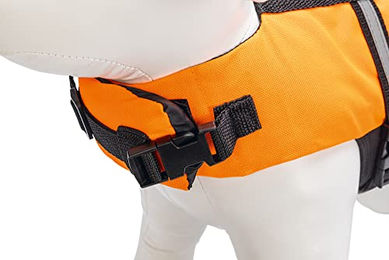 Karlie Marinus Hundeschwimmweste Rettungsweste aus Nylon in Orange Größe XL – Bild 1 von 5