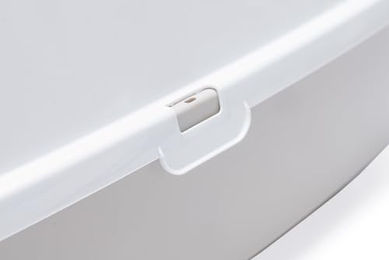 Produktbild von Karlie Mary Loo Eco Katzentoilette Schalentoilette aus Kunststoff Größe L Grau