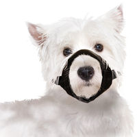 Produktbild von Karlie Maulkorb aus Nylon Schwarz Größe L für kleine Hunde