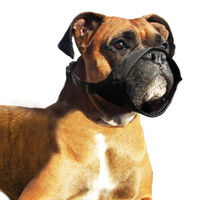 Produktbild von Karlie Maulkorb Nylon Spezial für Kurznasenhunde Schwarz Größe L 32 cm B 51-71 cm