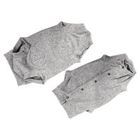 Produktbild von Karlie Medi Suit Schutz-Body für Hunde aus Baumwolle Grau Größe M 44x56cm - 1 Stk.