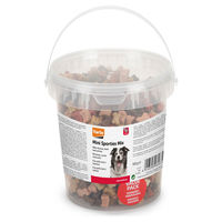 Produktbild von Karlie Mini Sporties Mix Hundesnacks Huhn Lamm Lachs ohne Zucker 500 g - 500 g