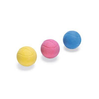 Produktbild von Karlie Moosgummiball Hundespielzeug für kleine und mittelgroße Hunde bunt 6 cm