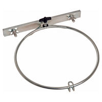 Produktbild von Karlie Napf-Wand- und Zwingerhalter aus Edelstahl für 1 Napf in Silber - 2,8 l