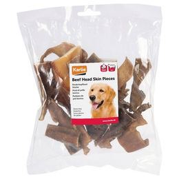 Karlie Naturkauartikel Rinderkopfhautstücke aus Rind Monoprotein Glutenfrei 250 g - 9 x 250 g – Bild 1 von 2