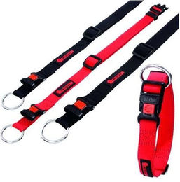 Karlie No Limit Teflon Halsband für Hunde Schwarz 20 mm x 40-55 cm wasserabweisend – Bild 1 von 2