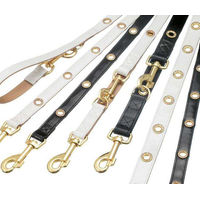 Produktbild von Karlie NOBLE LINE Führleine aus Kunstleder in Weiß mit Gold - 200 cm