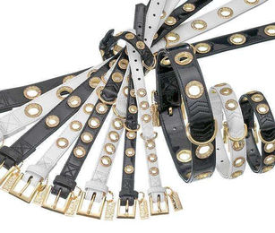 Karlie NOBLE LINE Halsband aus Kunstleder in Weiß 45 cm – Bild 1 von 2
