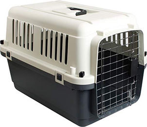 Karlie Nomad Flugzeugbox Transportbox für kleine Rassen Größe S bis 10 kg – Bild 1 von 13