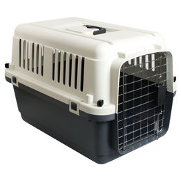 Karlie Nomad Transportbox Flugzeugbox aus Kunststoff Größe XS Weiß – Bild 1 von 3