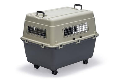 Karlie Nomad Transportbox für Hunde in Grau Größe L aus Kunststoff – Bild 1 von 10