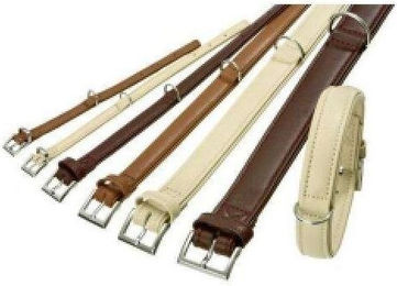 Karlie Nordic Hundehalsband aus Hirschleder Beige Größe L 12 mm 32 cm – Bild 1 von 1