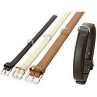 Produktbild von Karlie Nordic Hundehalsband aus Leder in Beige für erwachsene Hunde