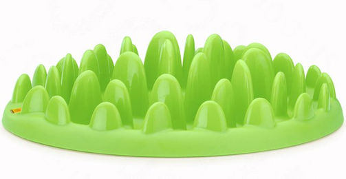 Karlie Northmate Green Slow Feeder interaktiver Napf für Hunde aus Kunststoff grün 40 x 30 x 10 cm - 1 Stk. – Bild 1 von 5