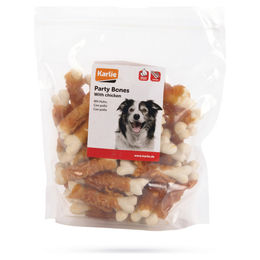 Karlie Party Bones Kauknochen Huhn 400 g für Hunde - 400 g – Bild 1 von 3