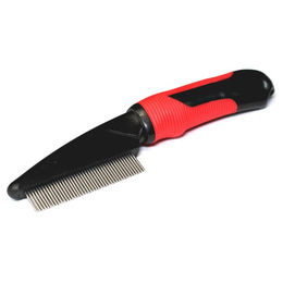 Karlie Perfect Care Universalkamm mit rotierenden Zinken für alle Felltypen in Rot/Schwarz – Bild 1 von 2