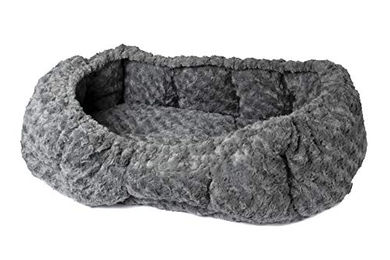 Karlie Pet Bed Cuddly Ersatzbezug aus Plüsch für Domus 60 cm Grau – Bild 1 von 6