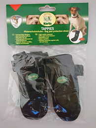 Produktbild von Karlie Pfotenschutz-Schuhe für Hunde aus Neopren in Schwarz Größe S wasserabweisend