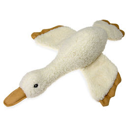 Karlie Plüschspielzeug Ente für Hunde in Beige und Weiß 60 x 45 x 12 cm - 1 Stk. – Bild 1 von 2