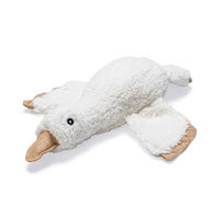 Produktbild von Karlie Plüschspielzeug Ente für Hunde in Beige und Weiß, Größe L, 39 x 30 x 9 cm